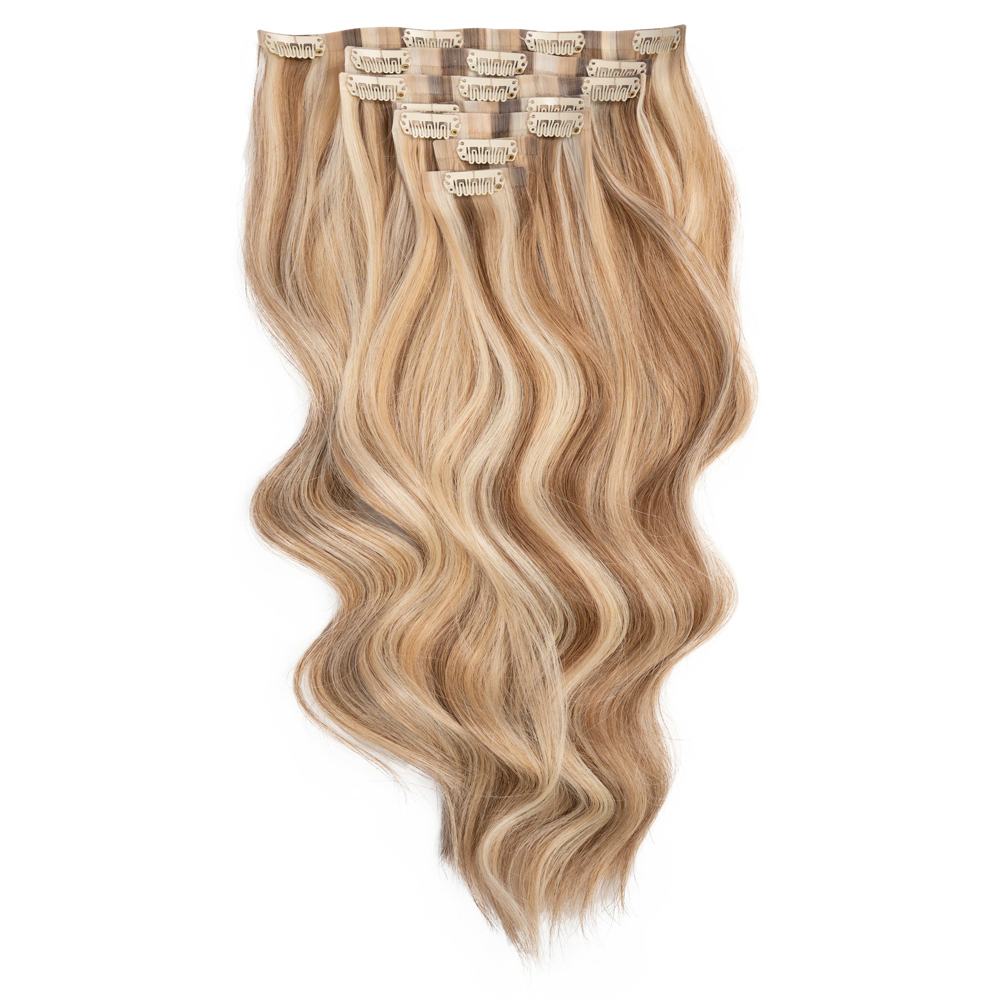 Duchess Elegant Clip in Hair Extensions 14 Colour P10 16 613 Mimosa