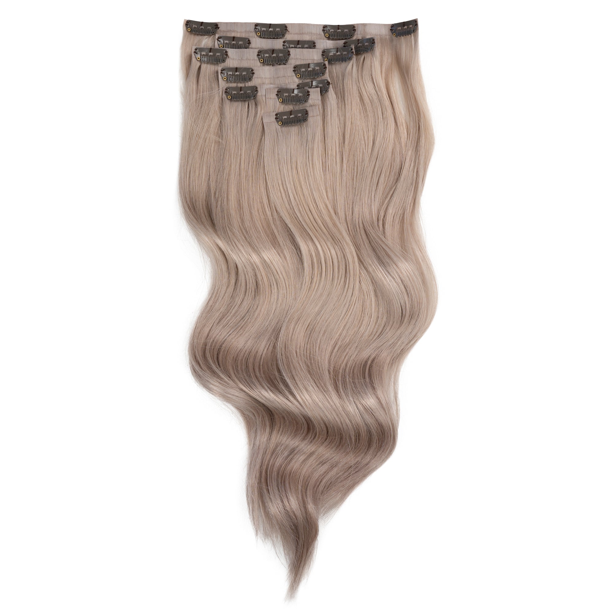 Duchess Elegant Clip-in Hair Extensions 16" Colour Silver - Maneology Hair Extensions