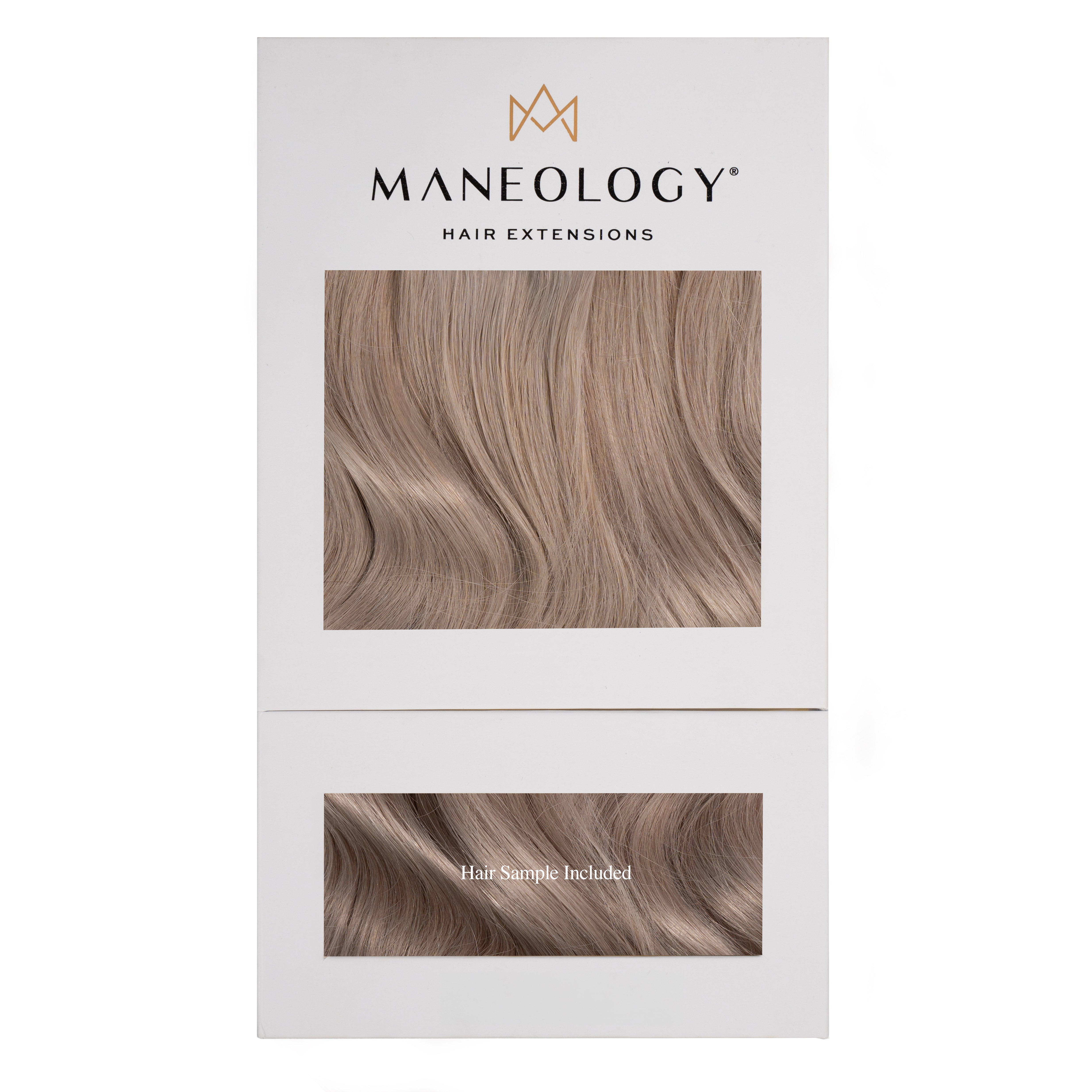 Copy of Deluxe Clip In Hair Extensions 20" Colour Silver - Maneology Hair Extensions