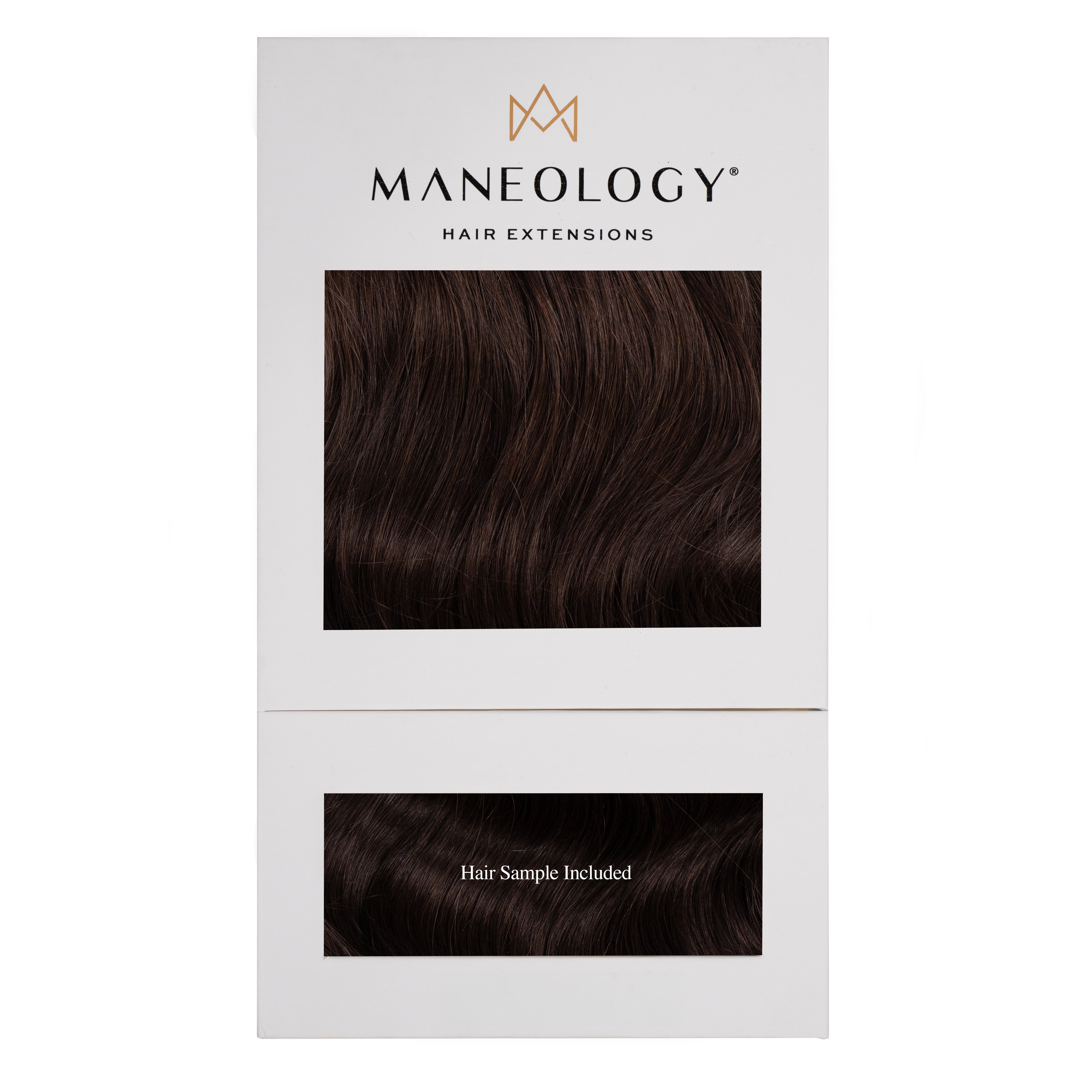Copy of Empress Deluxe Clip In Hair Extensions 20" Colour 2 Dark Brown - Maneology Hair Extensions