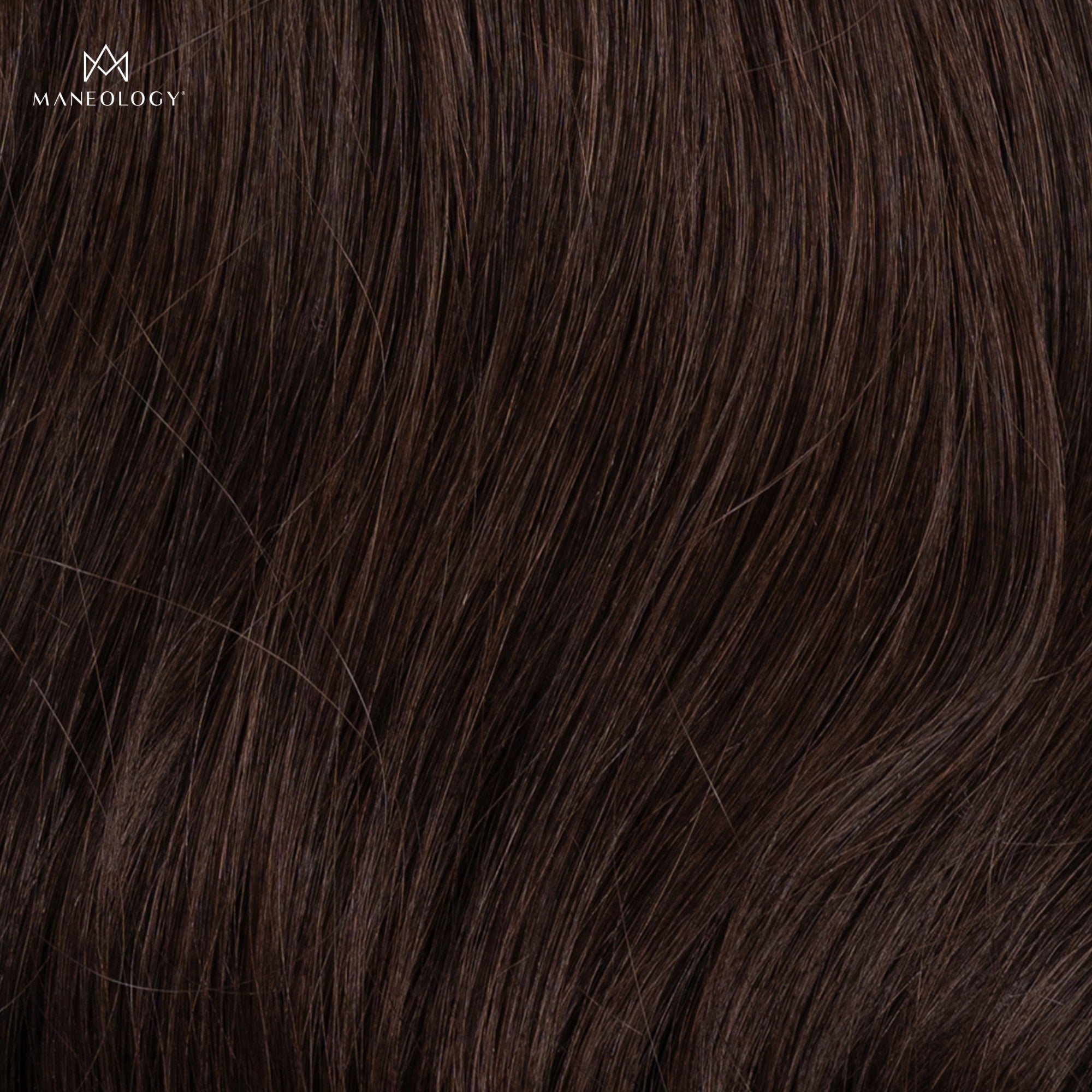 Duchess Elegant Clip-in Hair Extensions 20" 2 Dark Brown - Maneology Hair Extensions