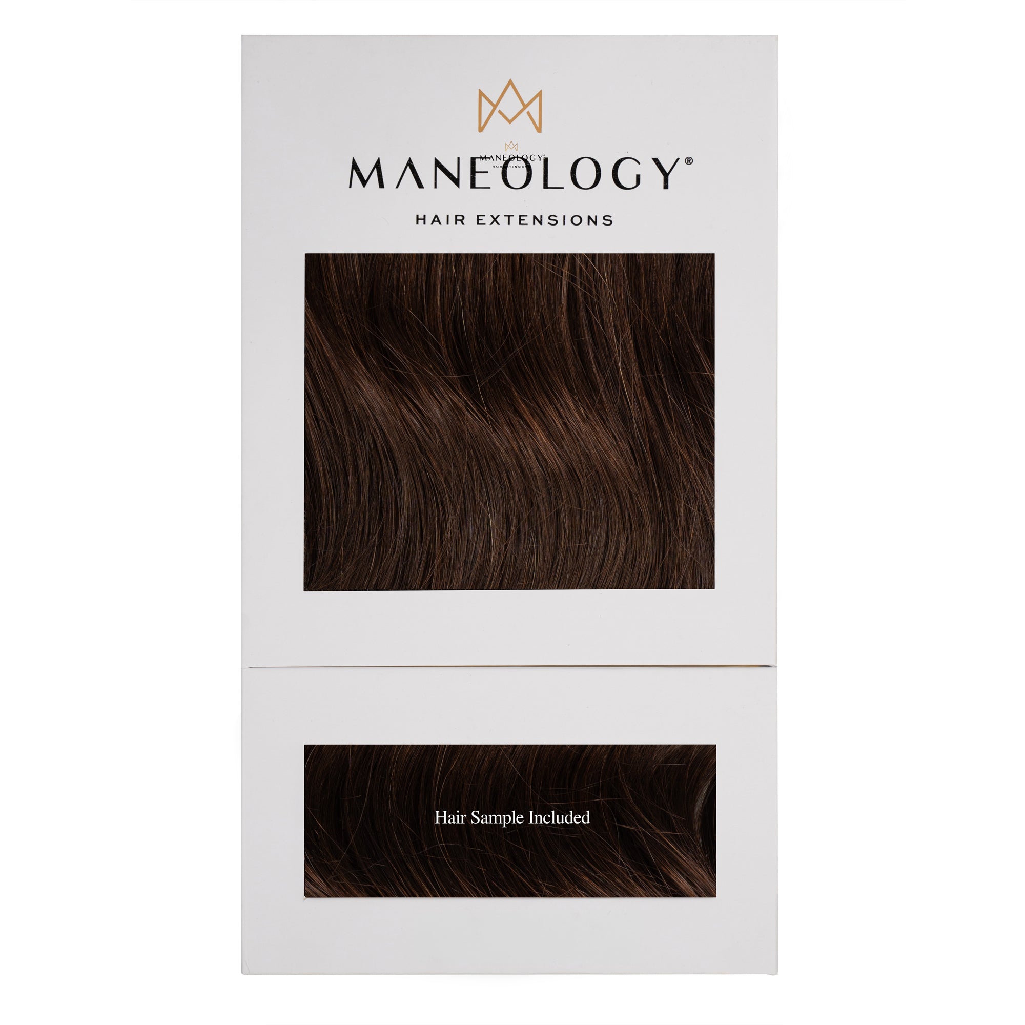 Duchess Elegant Clip-in Hair Extensions 20" Colour 4 Brown - Maneology Hair Extensions