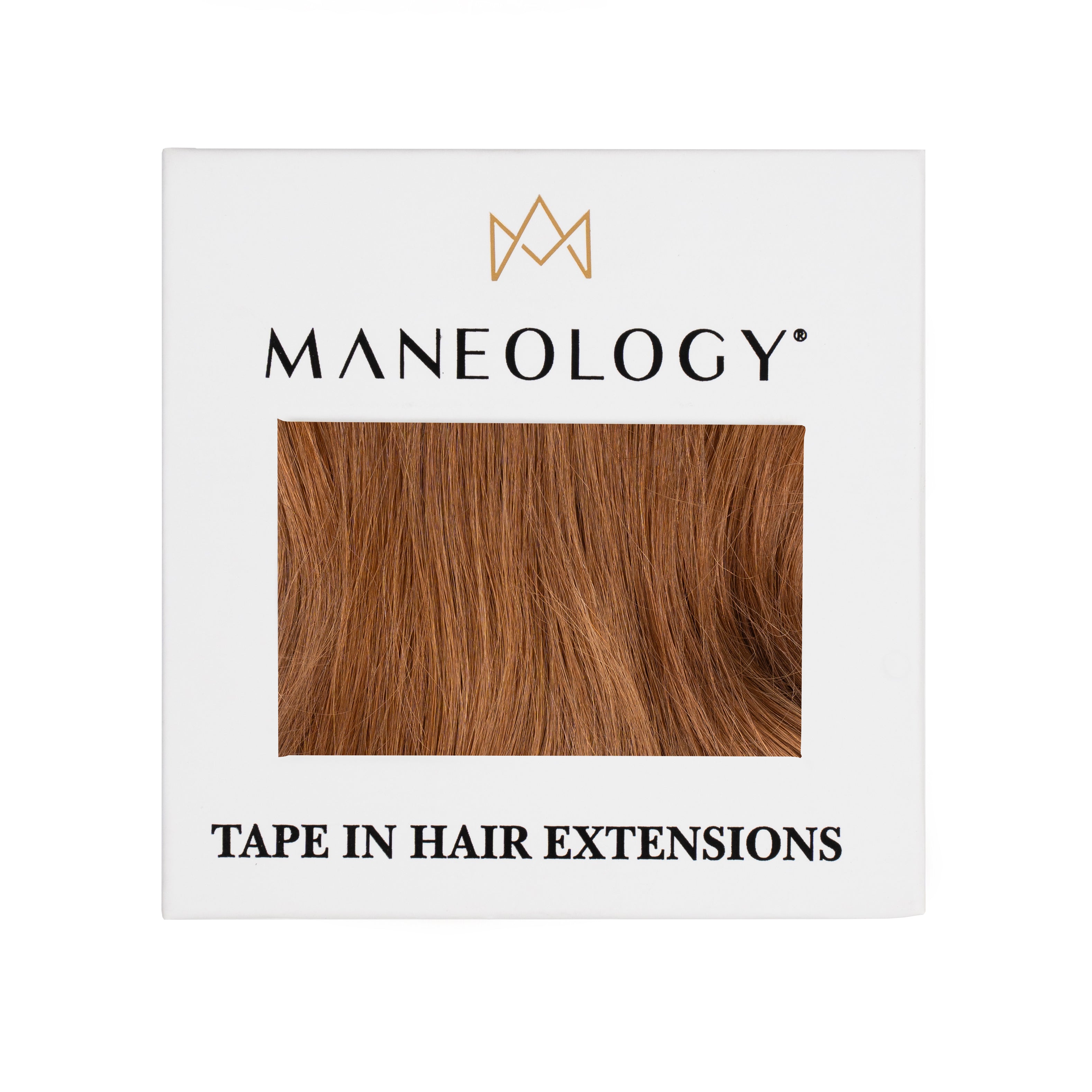 Seamless Tape in Hair Extensions Light Brown - Maneology Hair Extensions