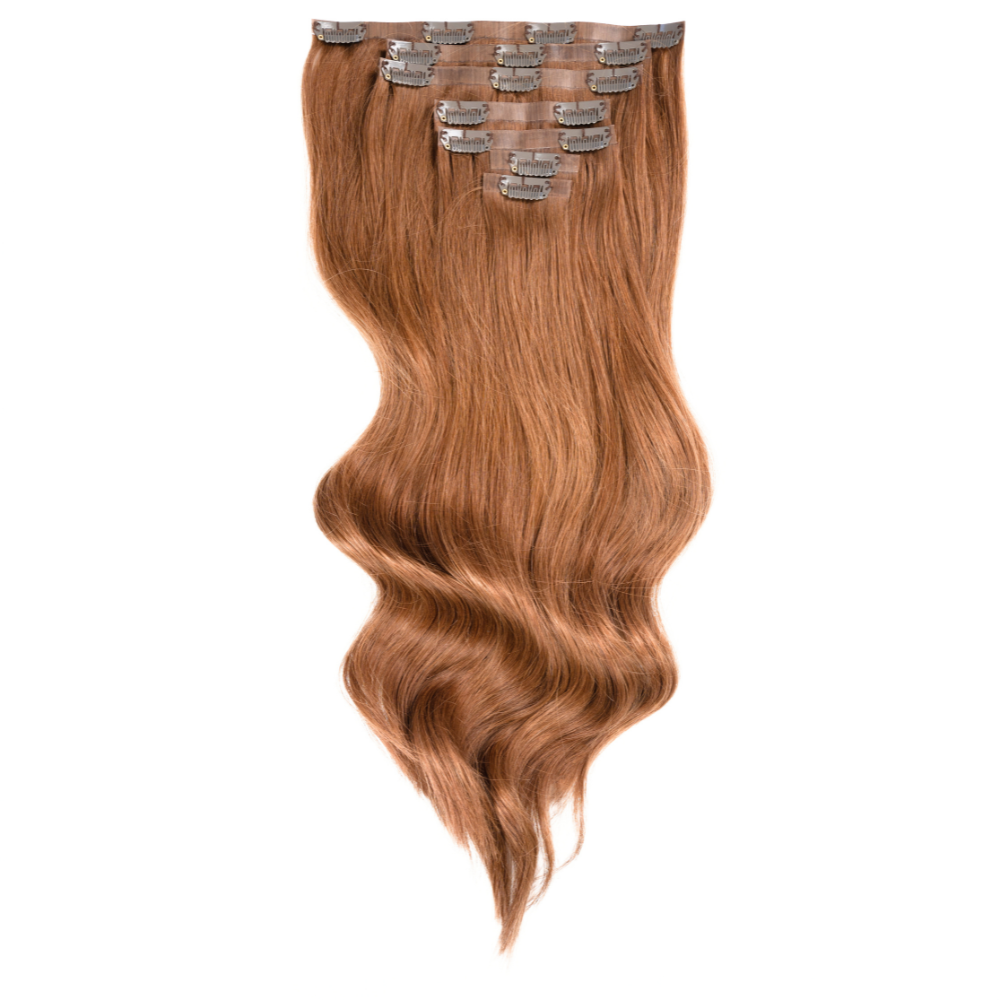 Duchess Elegant Clip-in Hair Extensions 20" Colour 5 Light Brown - Maneology Hair Extensions