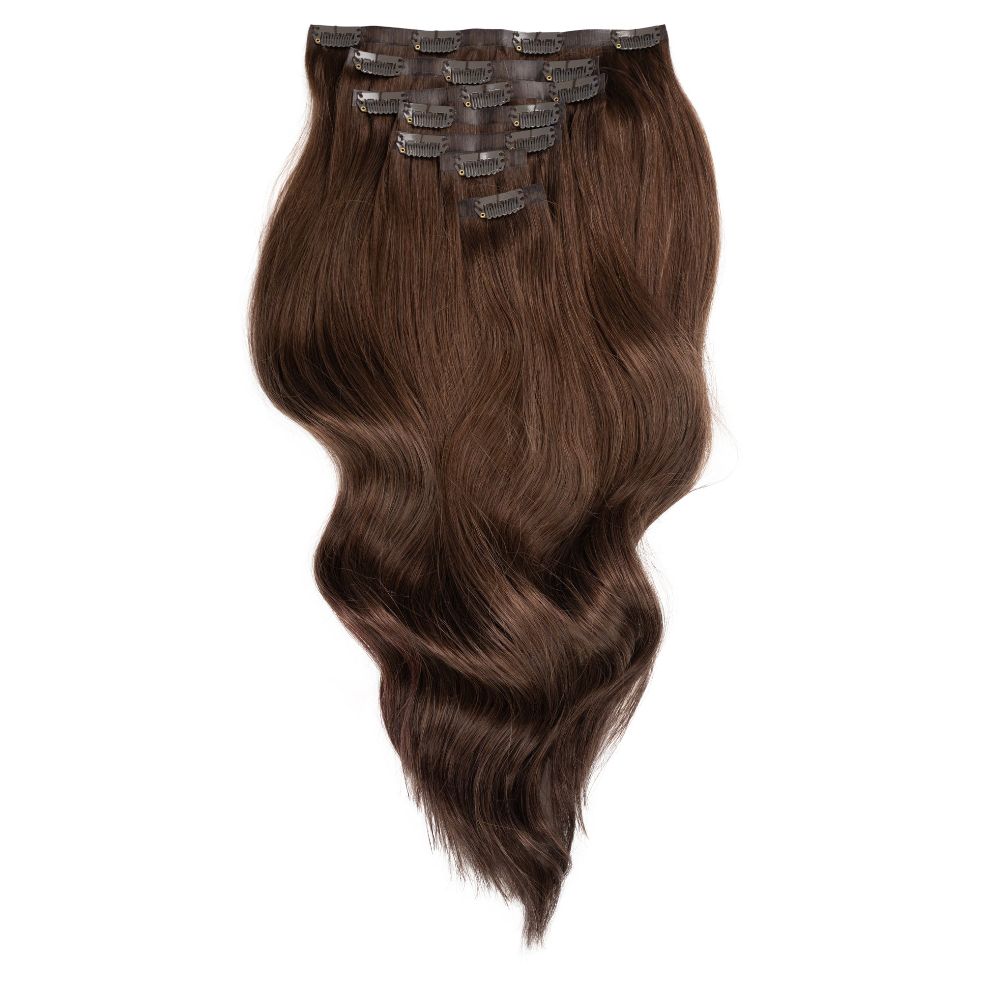 Duchess Elegant Clip-in Hair Extensions 16" Colour 6 Brown - Maneology Hair Extensions