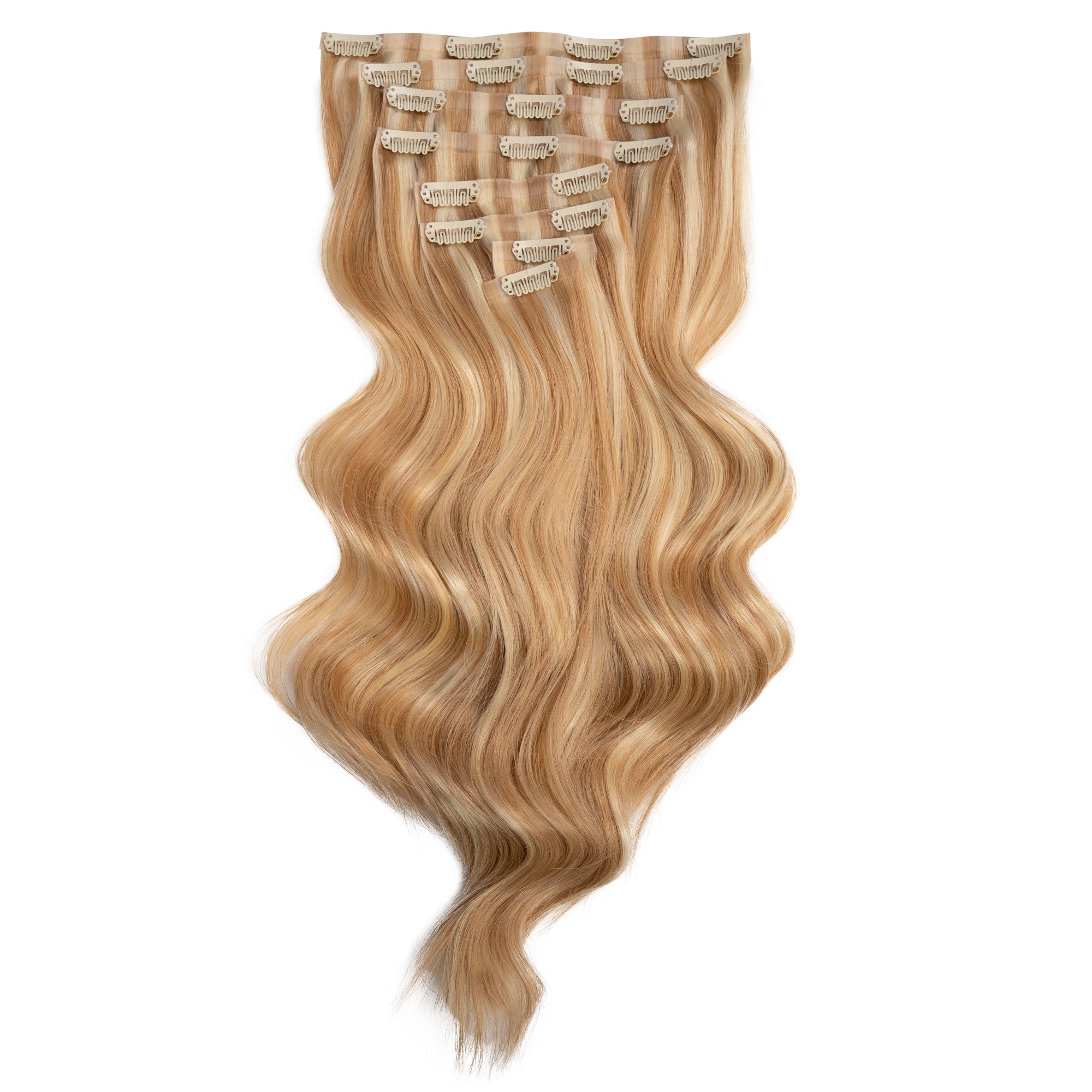 Empress Deluxe Clip-in Hair Extensions 18" Colour P27 613 - Maneology Hair Extensions