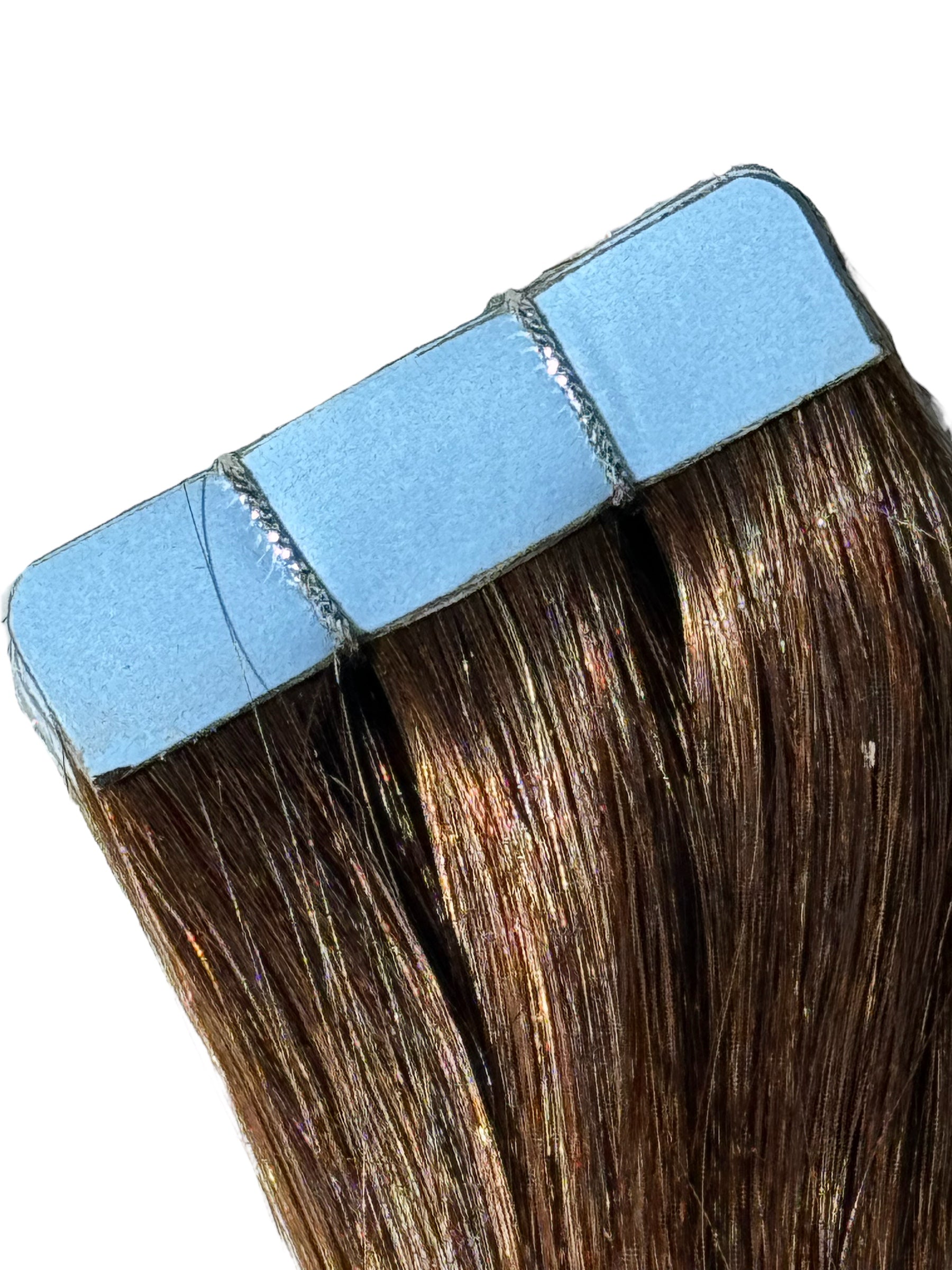 Invisible Tape in Hair Extensions Colour 4 Coco Brown