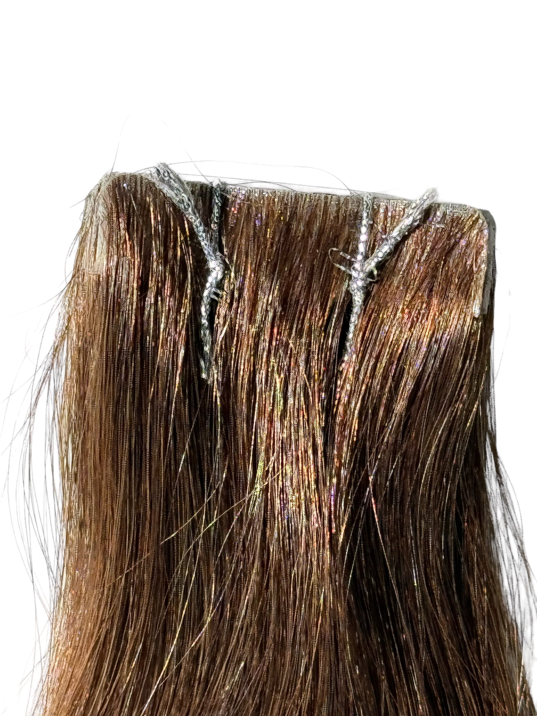 Invisible Tape in Hair Extensions Colour 4 Coco Brown