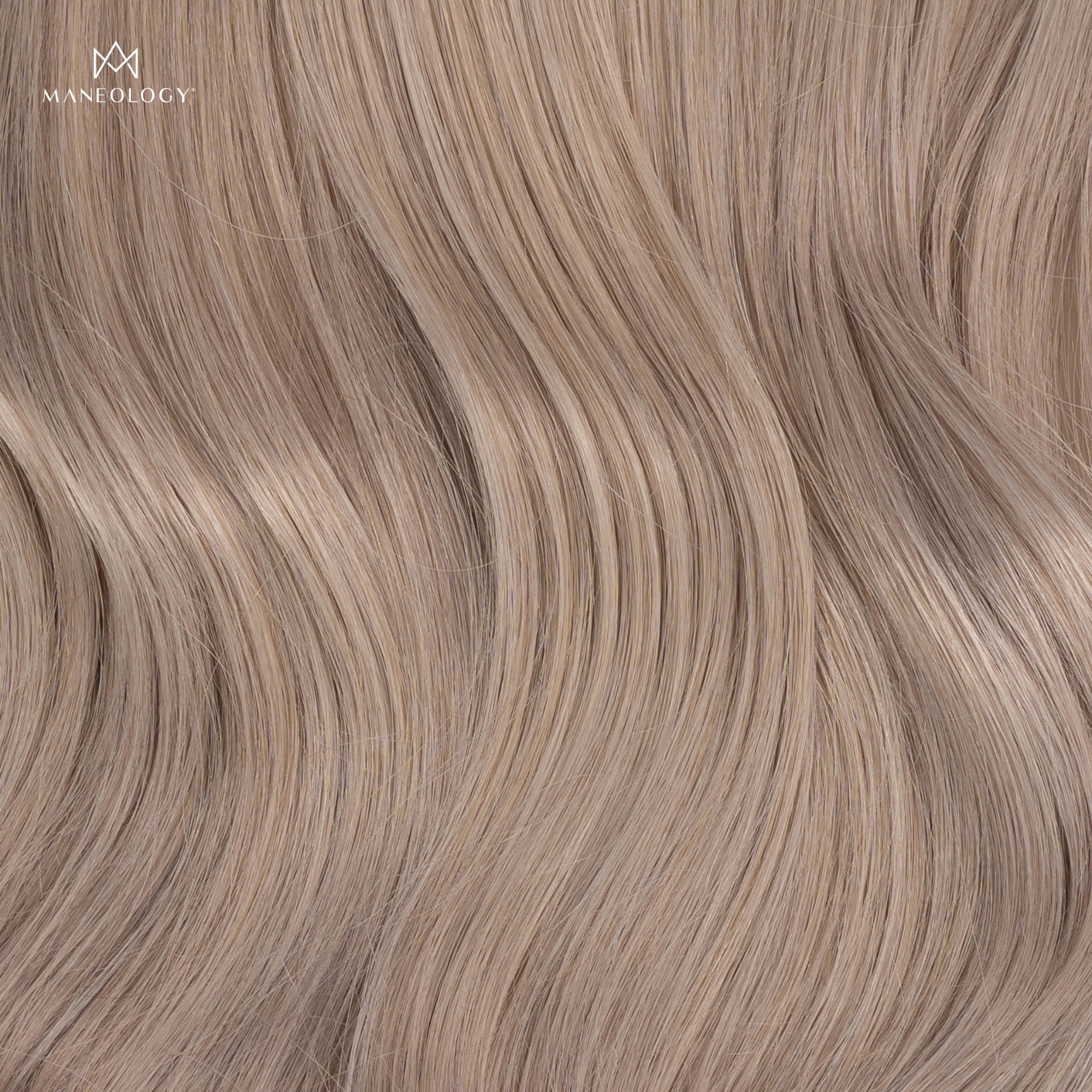 Seamless Tape in Hair Extensions Silver - Maneology Hair Extensions