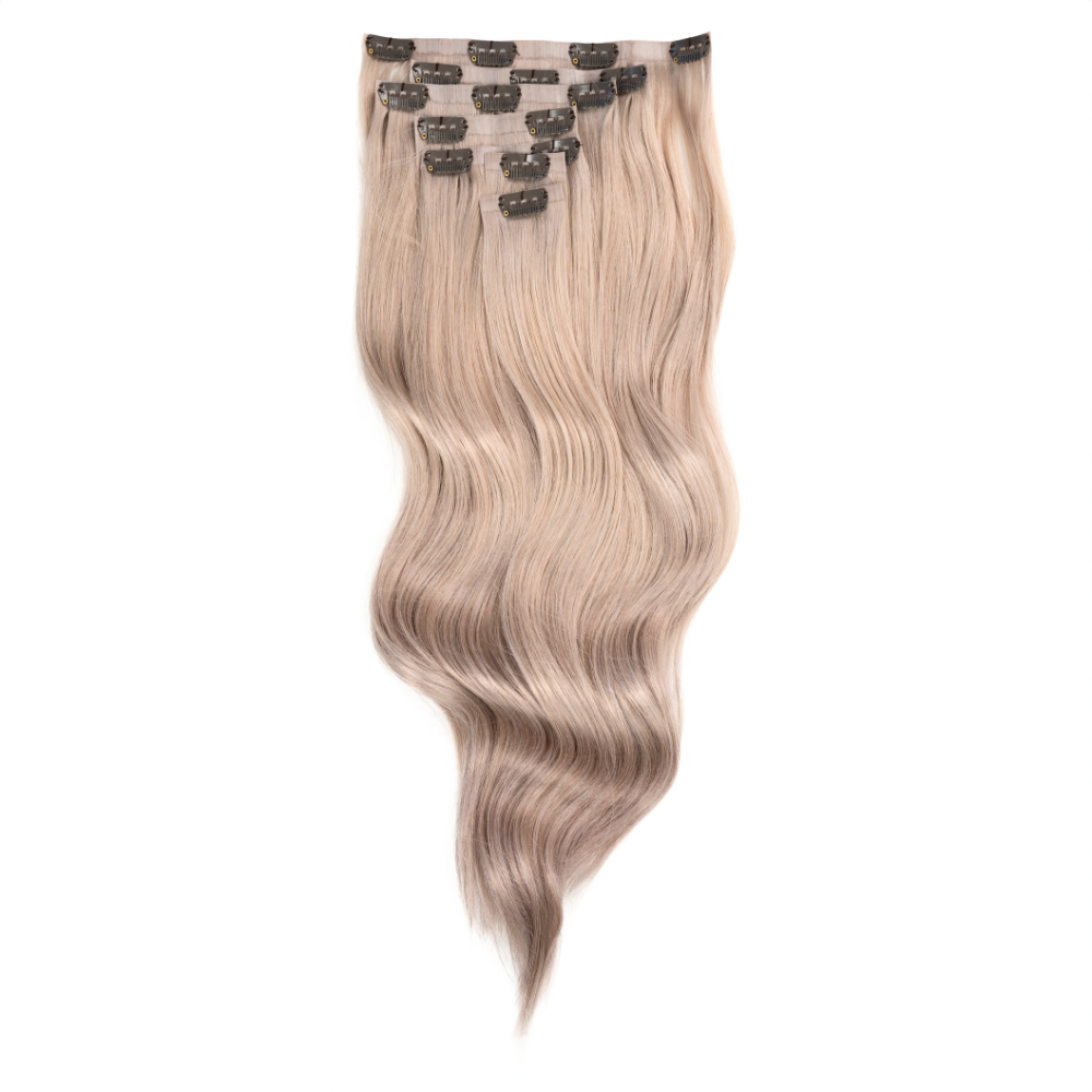 Duchess Elegant Clip-in Hair Extensions 20" Colour Silver - Maneology Hair Extensions
